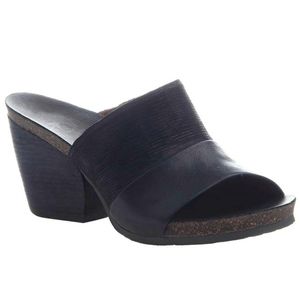 Otbt black wedge sandals